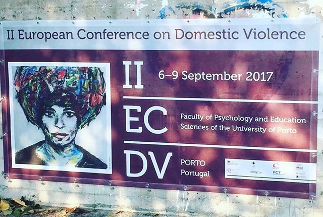 Väkivaltatyön tiimi lähettää terveisiä Portugalista #konferenssi #uuttaoppimassa