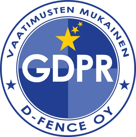 Linkki GDPR-selosteiden tehneen yrityksen sivustolle.